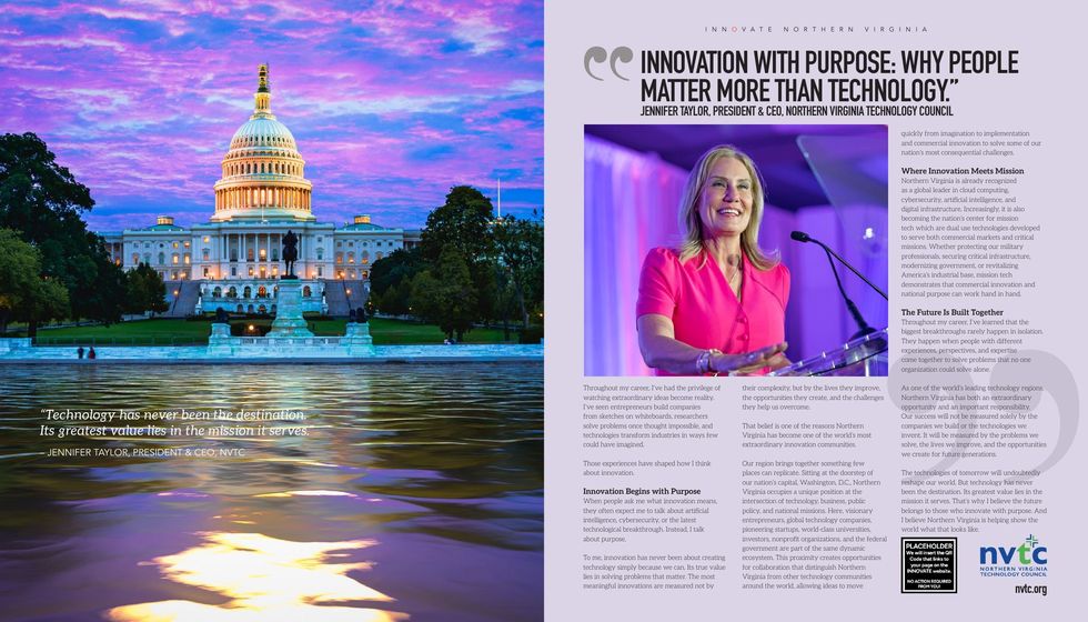 Page from INNOVATE Northern Virginia: Innovation with purpose: why people matter more than technology